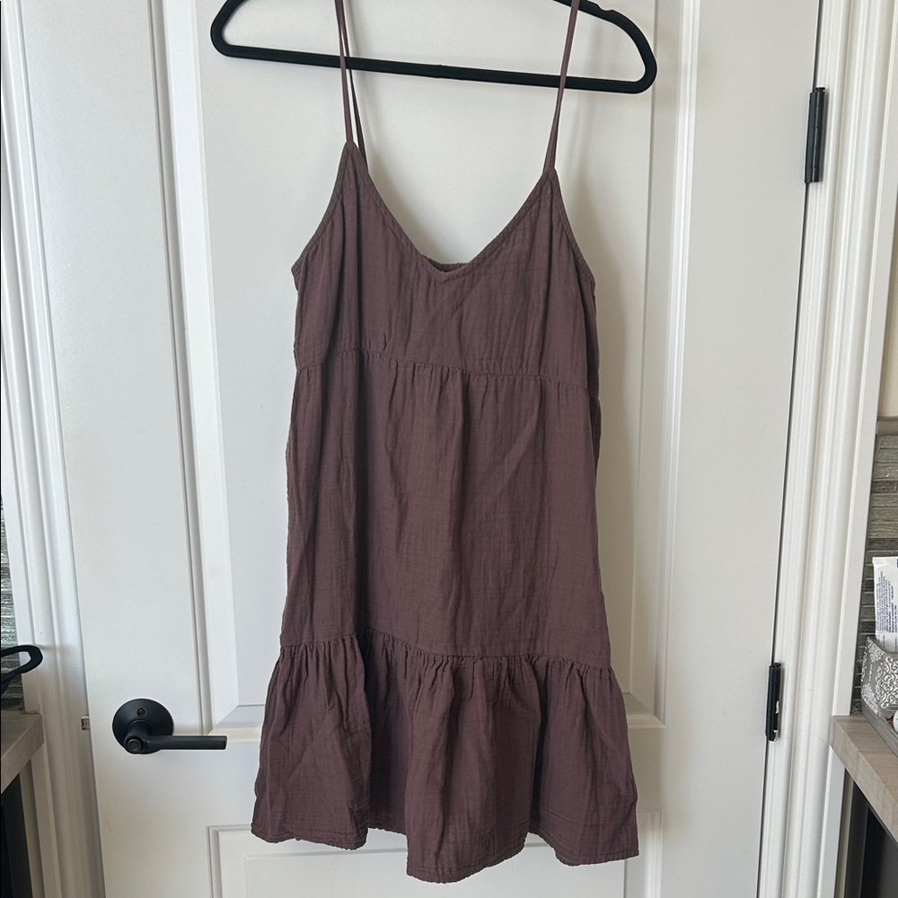 Billabong Brown Sleeveless Dress